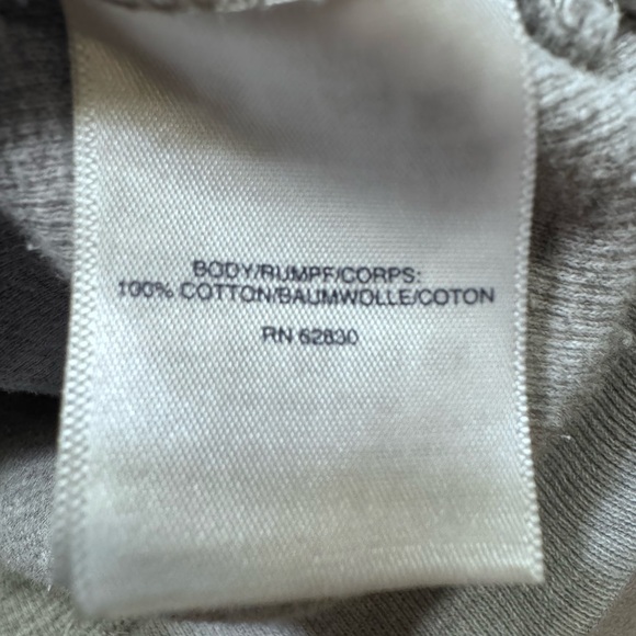 Lands' End Men's Light Gray Quarter Zip-Up Sweater - Picture 8 of 9